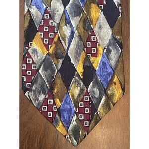 Sazzari 100% Silk Men’s Neck Tie Made In Made In Italy